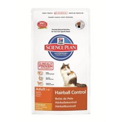 Hill's Science Plan Feline Adult Hairball Indoor Control Chicken 1,5 kg.